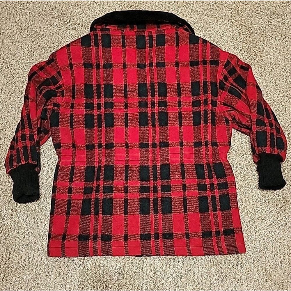 Vtg 80s/90s Ms New Yorker Buffalo Plaid Jacket Fa… - image 6